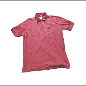 Patagonia Organic Cotton striped Red Polo Shirt